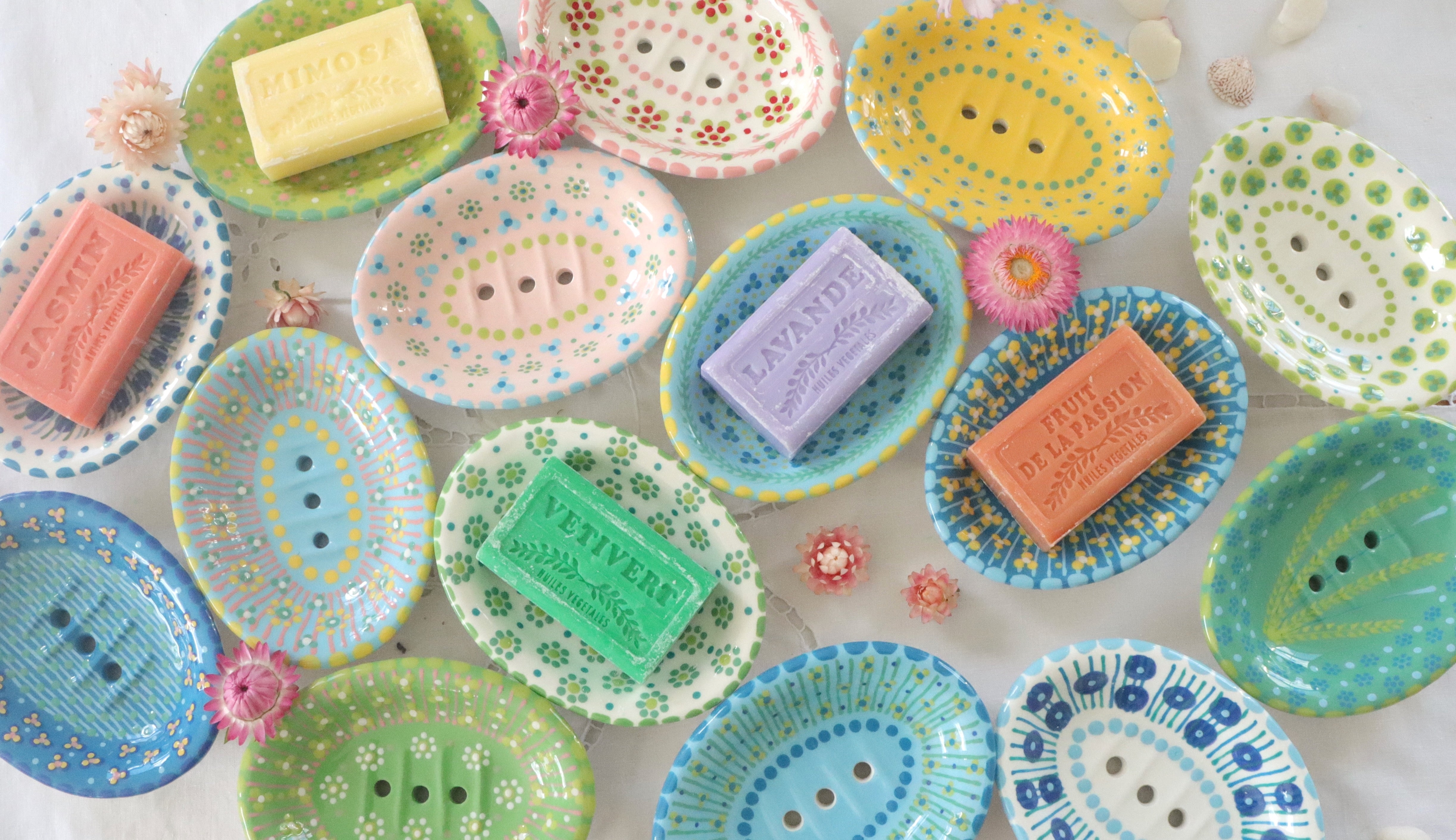 Soap Dishes & Soap