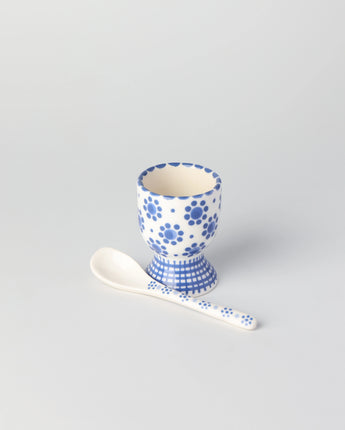 Pippa Egg Cup and Spoon Set
