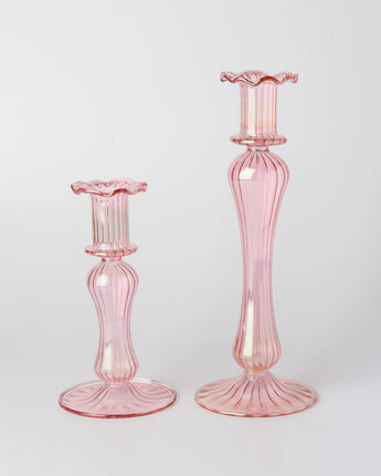 Gigi Candlestick- Pink