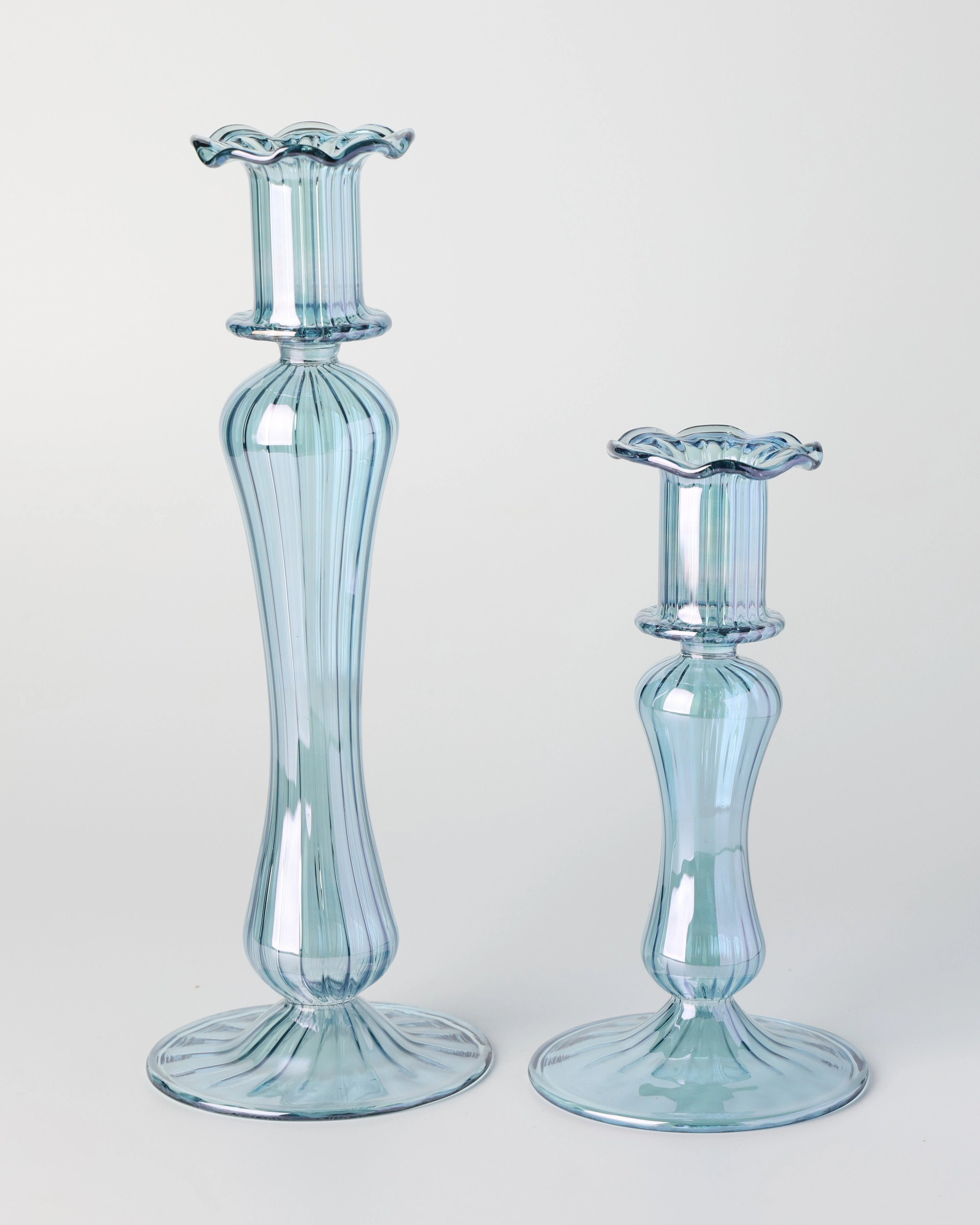 Gigi Candlestick- Blue