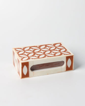Large Matchbox Holder - Rust