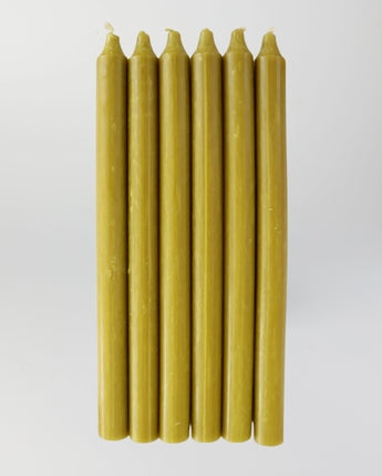 6 Olive Candles