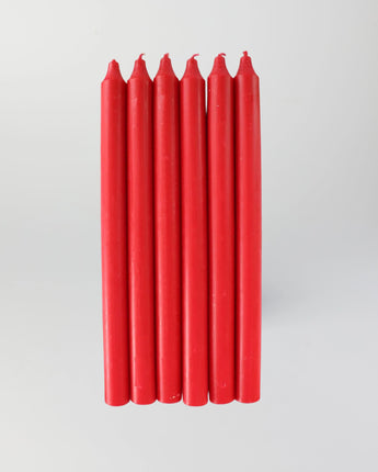 6 Red Candles