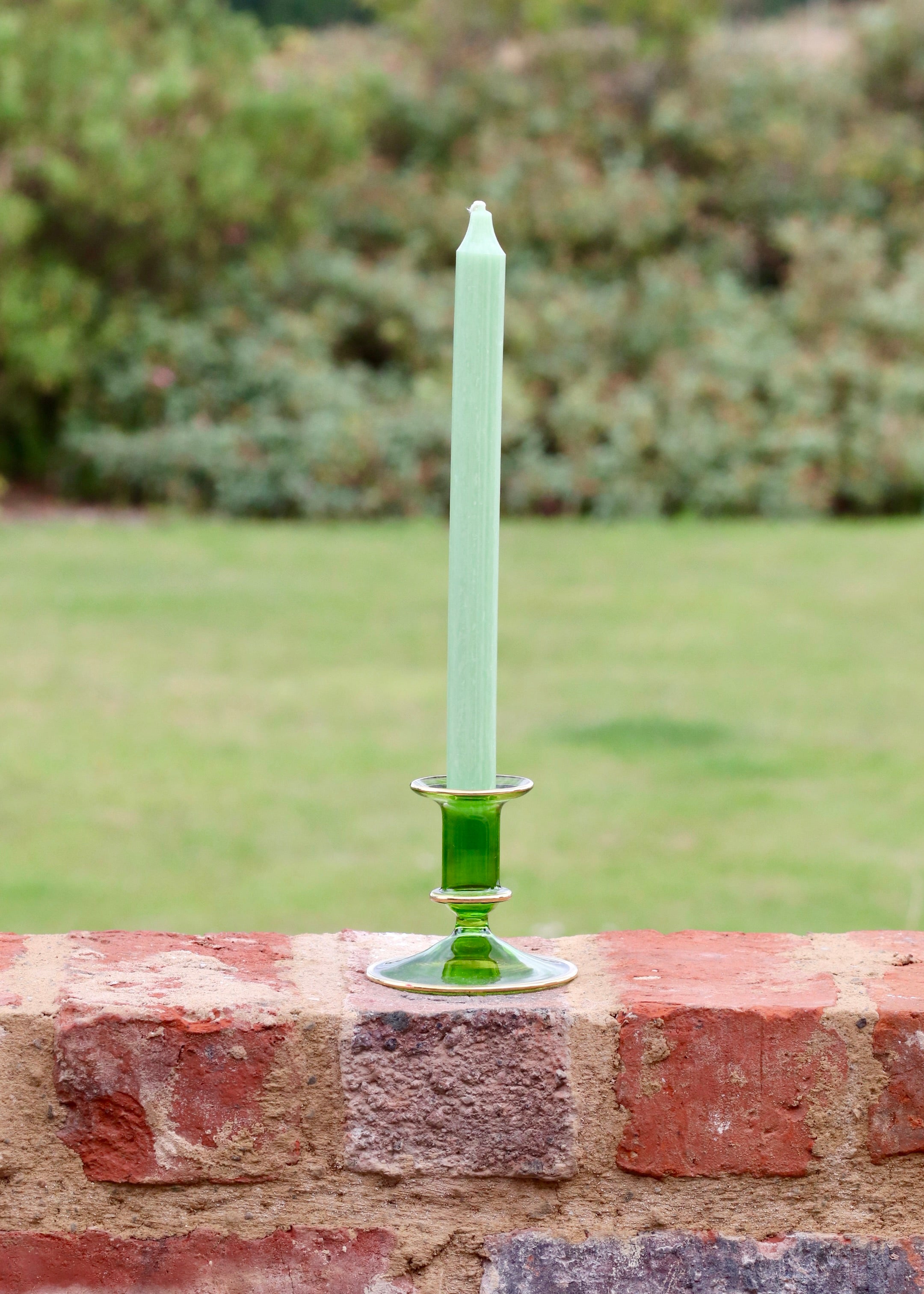 Salma Candlestick - Lime