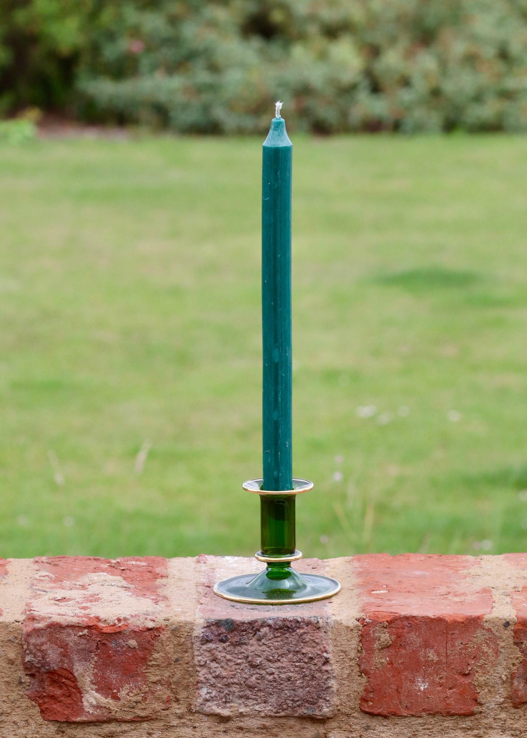 Salma Candlestick - Green