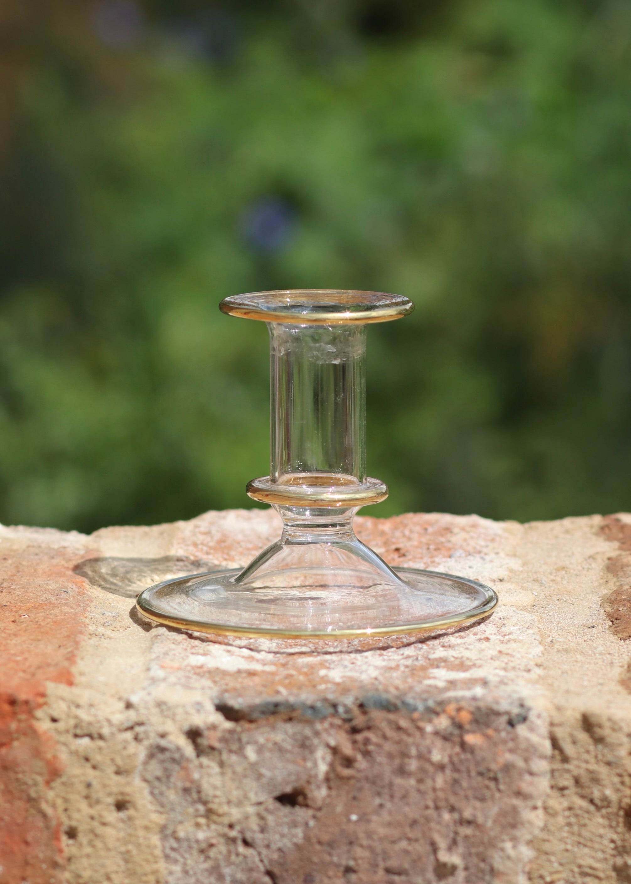 Salma Candlestick - Clear