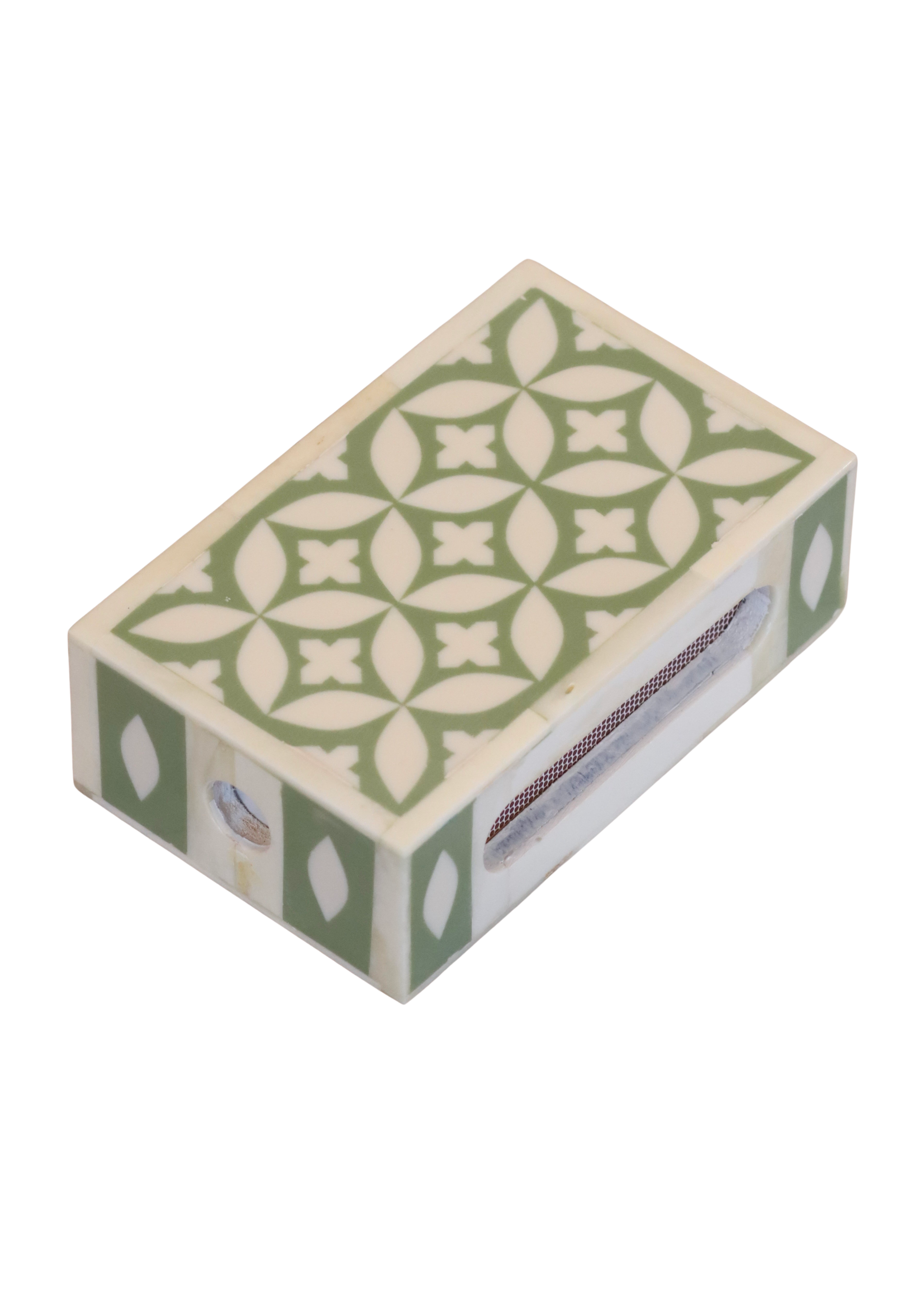 Large Matchbox Holder - Sage Green