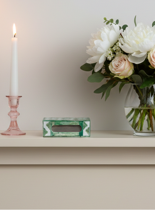 Large Matchbox Holder - Green