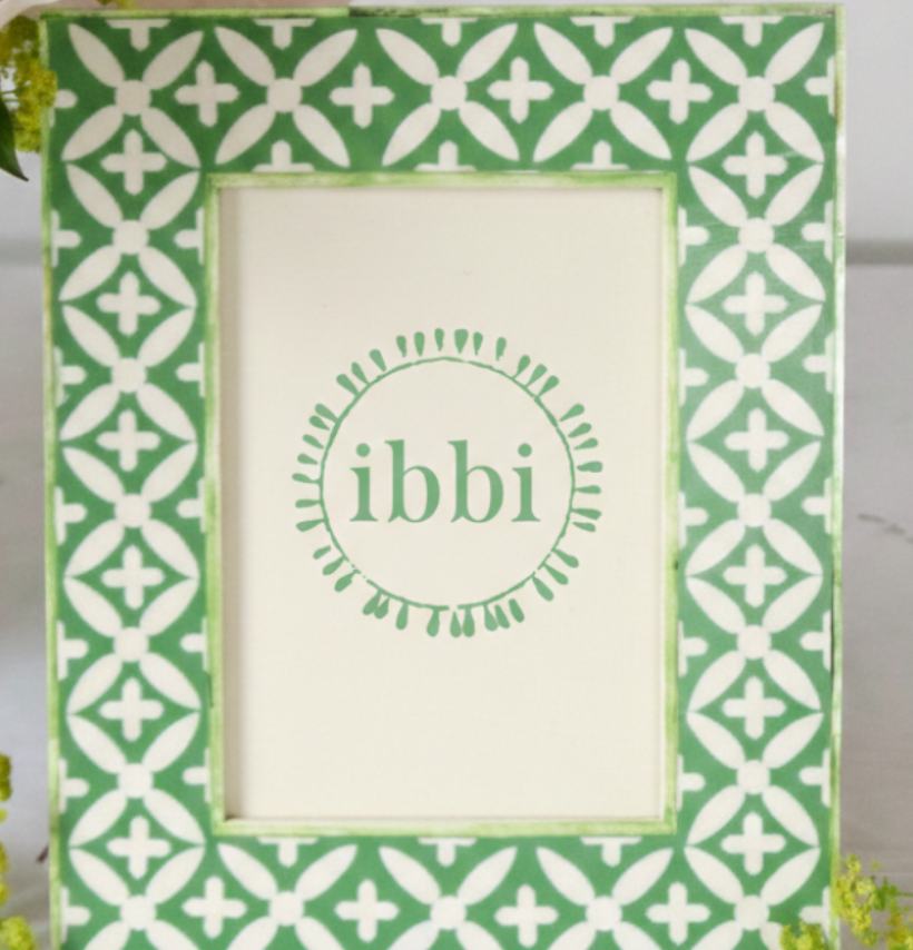 Photo Frame - Green Cross