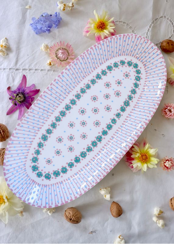 Margo Platter - Pale Pink