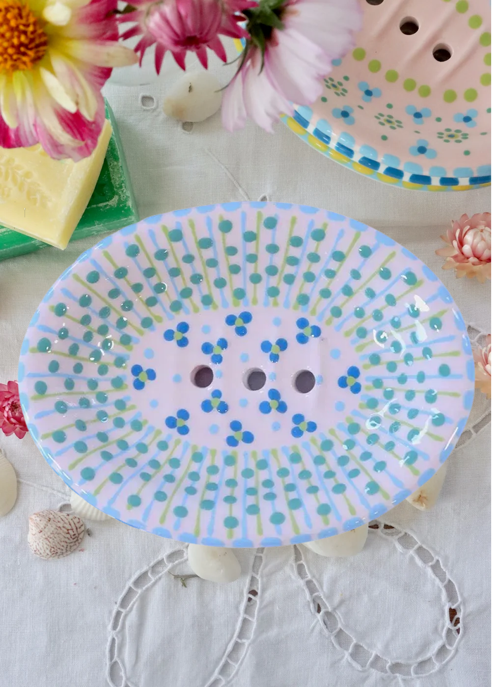 Soap Dish Pale Pink 2