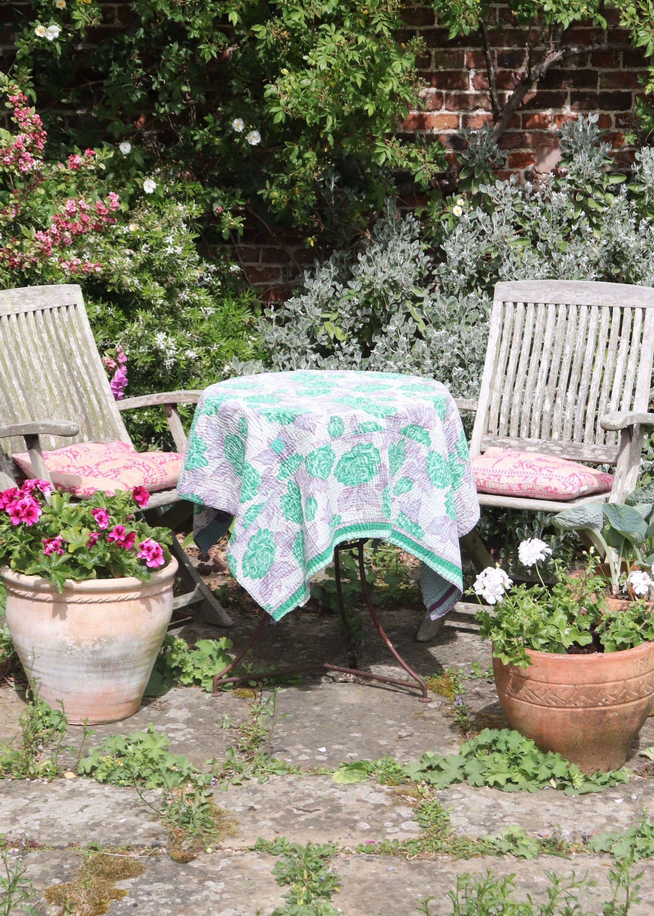 Little Kantha Throw - 277