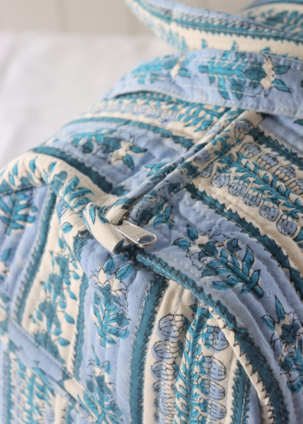 Weekend bag - Trellis Blue