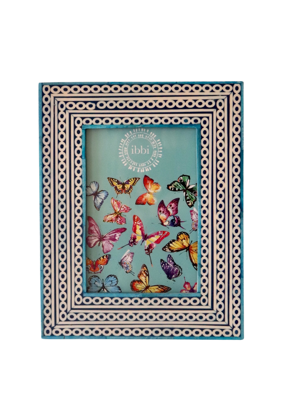 Photo Frame - Navy & Turquoise