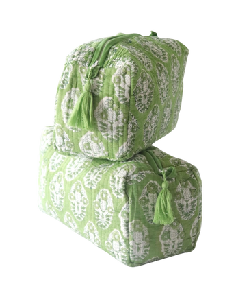 Wash Bag- Celadon Green