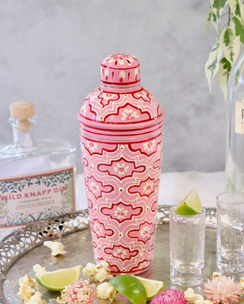 NEW STYLE: Cocktail Shaker - Retro Pink
