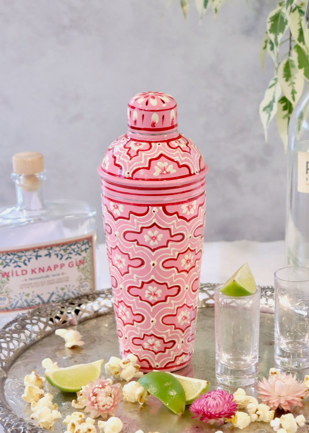 NEW STYLE: Cocktail Shaker - Retro Pink
