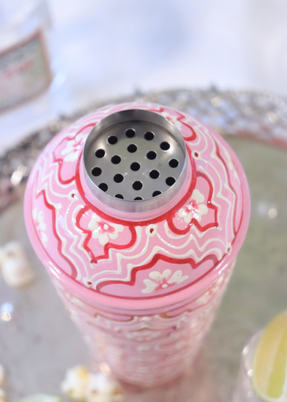 NEW STYLE: Cocktail Shaker - Retro Pink