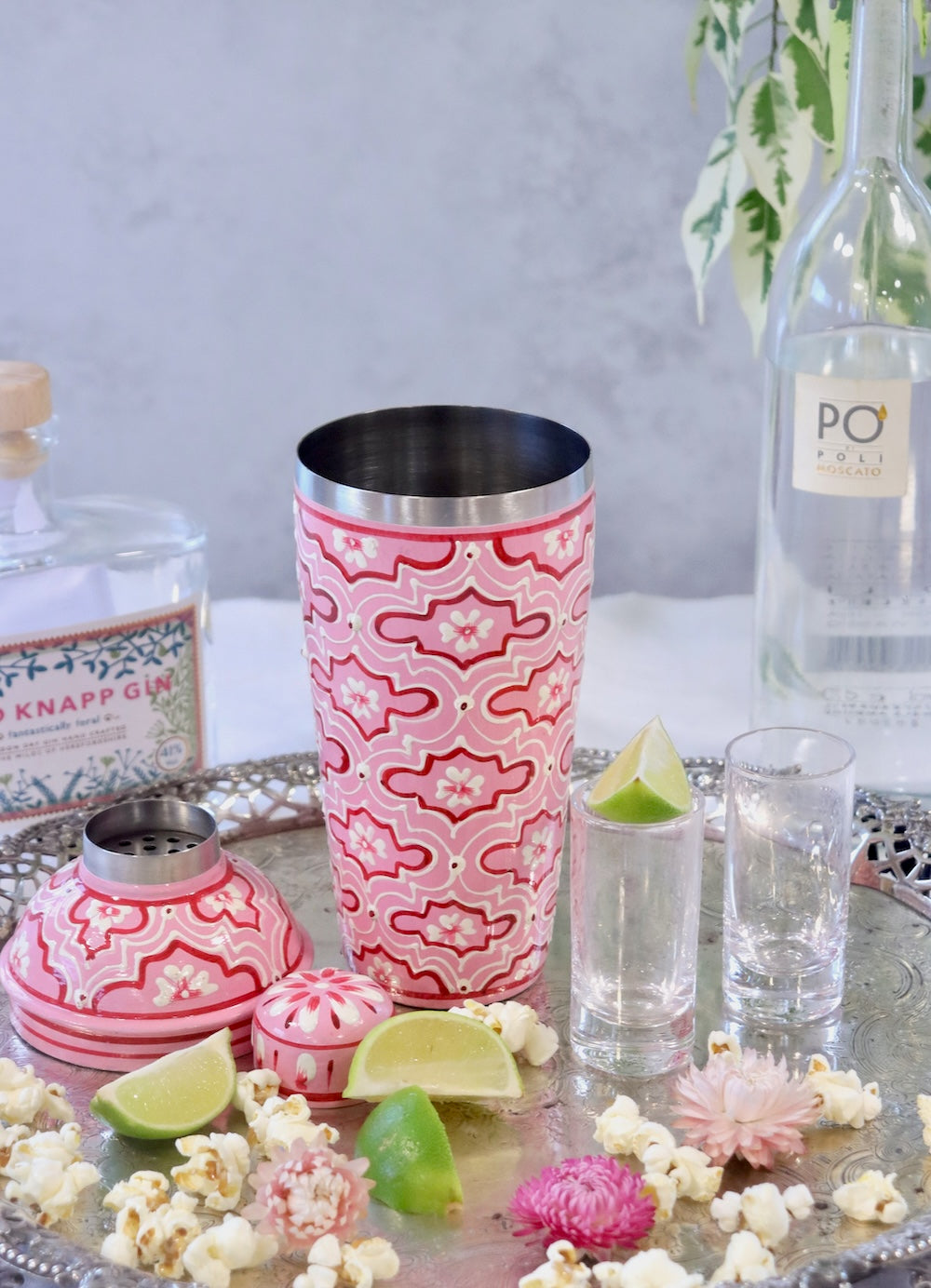 NEW STYLE: Cocktail Shaker - Retro Pink