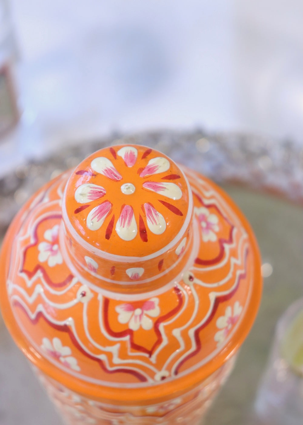 NEW STYLE: Cocktail Shaker - Retro Orange