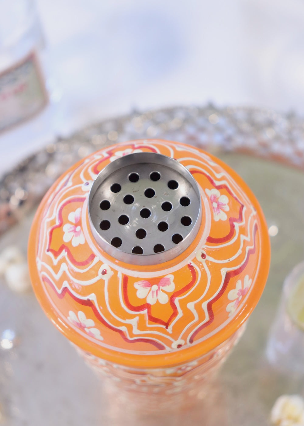 NEW STYLE: Cocktail Shaker - Retro Orange