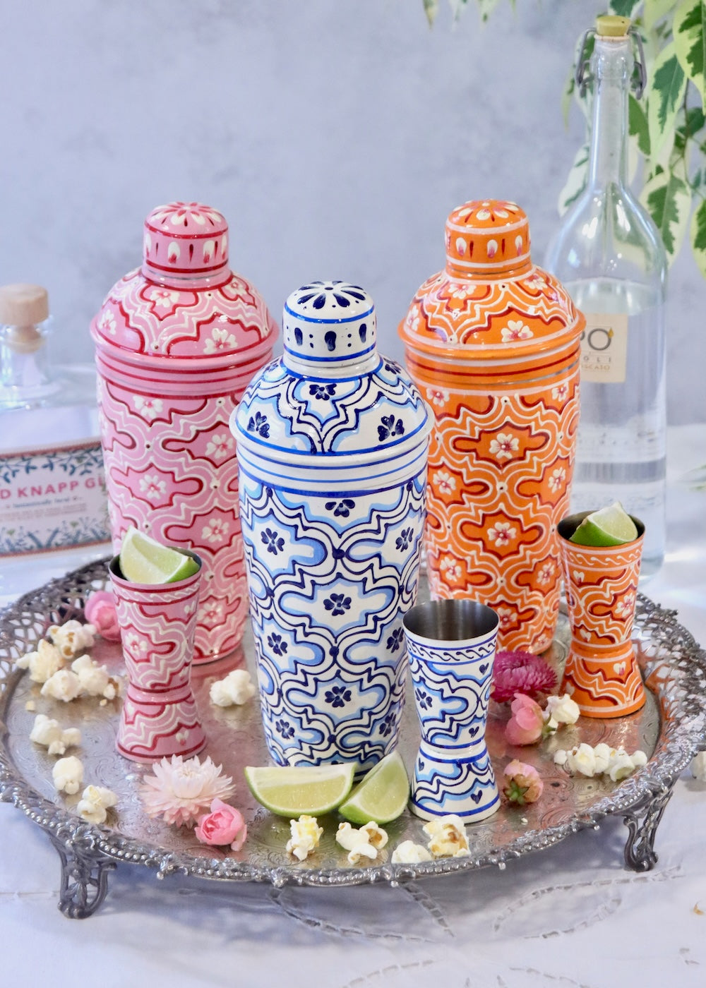 NEW STYLE: Cocktail Shaker - Retro Orange