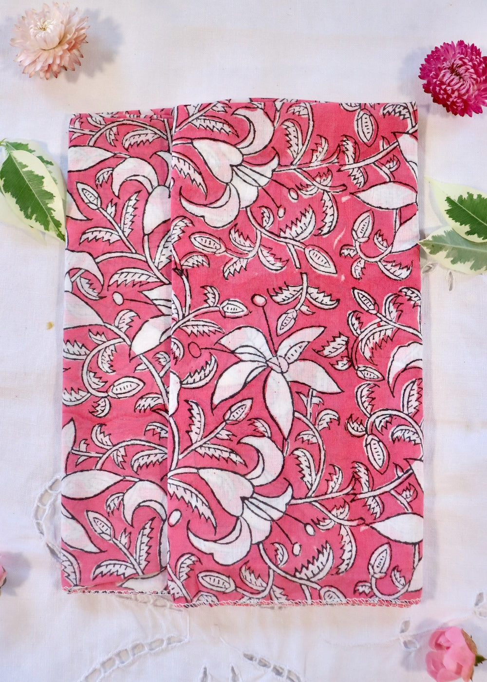 Pair of Hankies - Large 50cm x 50cm Set 16