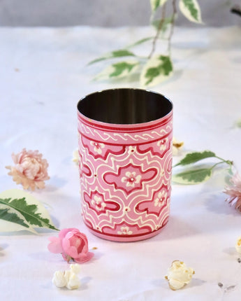 Brush Pot - Retro Pink