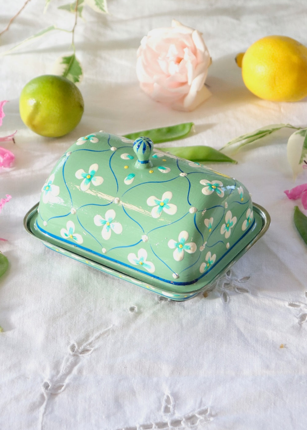 Butter Dish Olive
