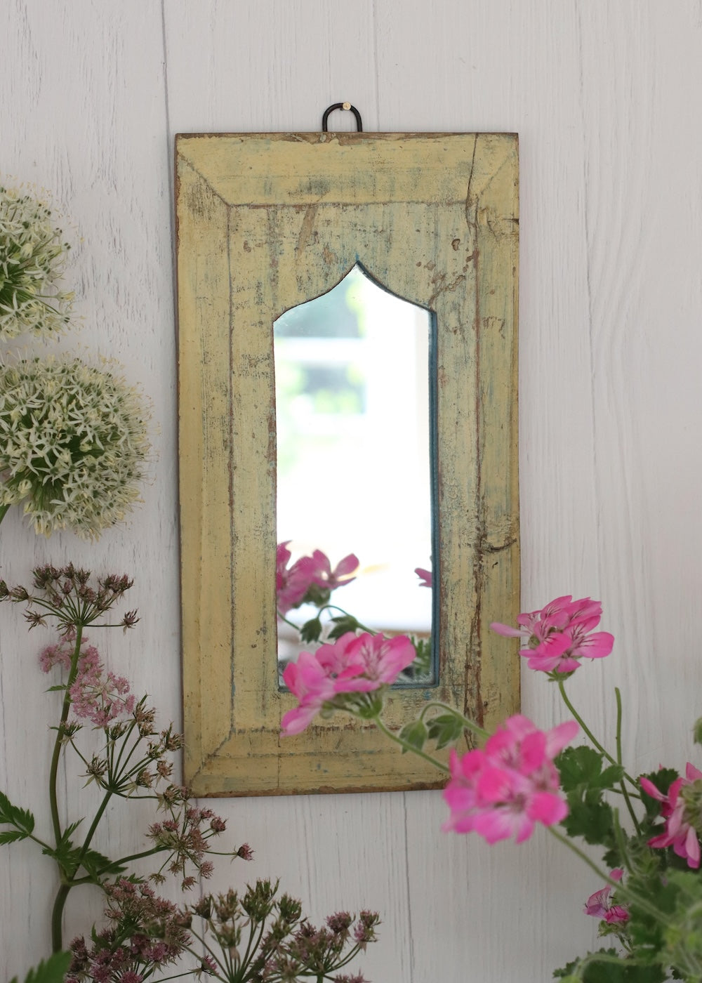 Vintage Wooden Mirror - 28