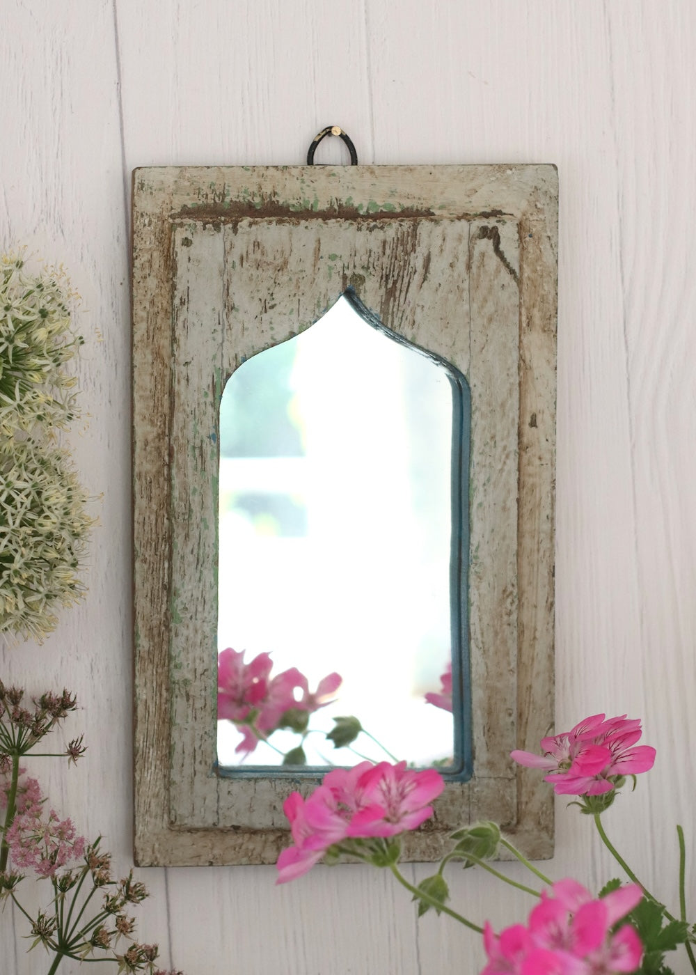 Vintage Wooden Mirror - 37