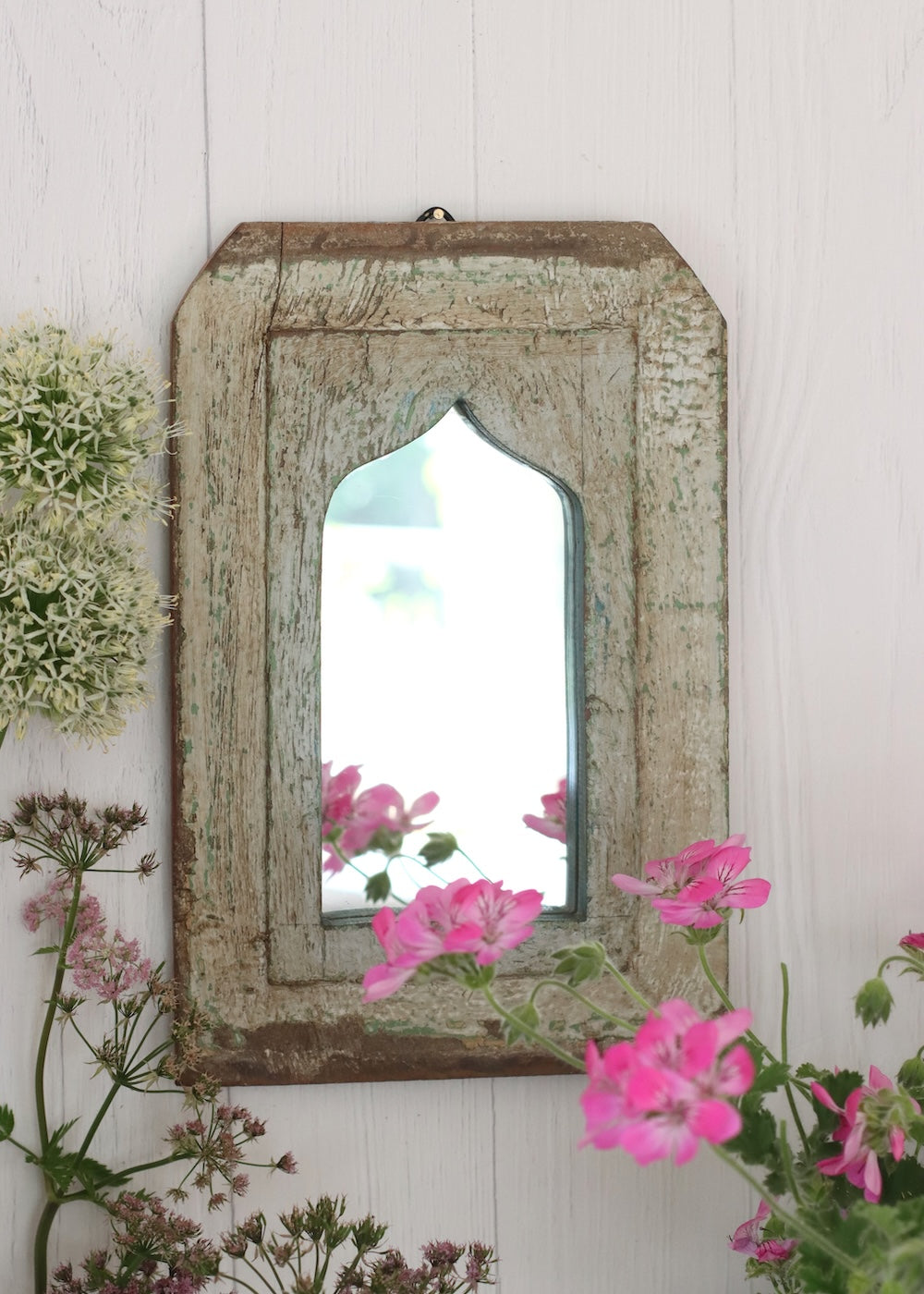 Vintage Wooden Mirror - 39