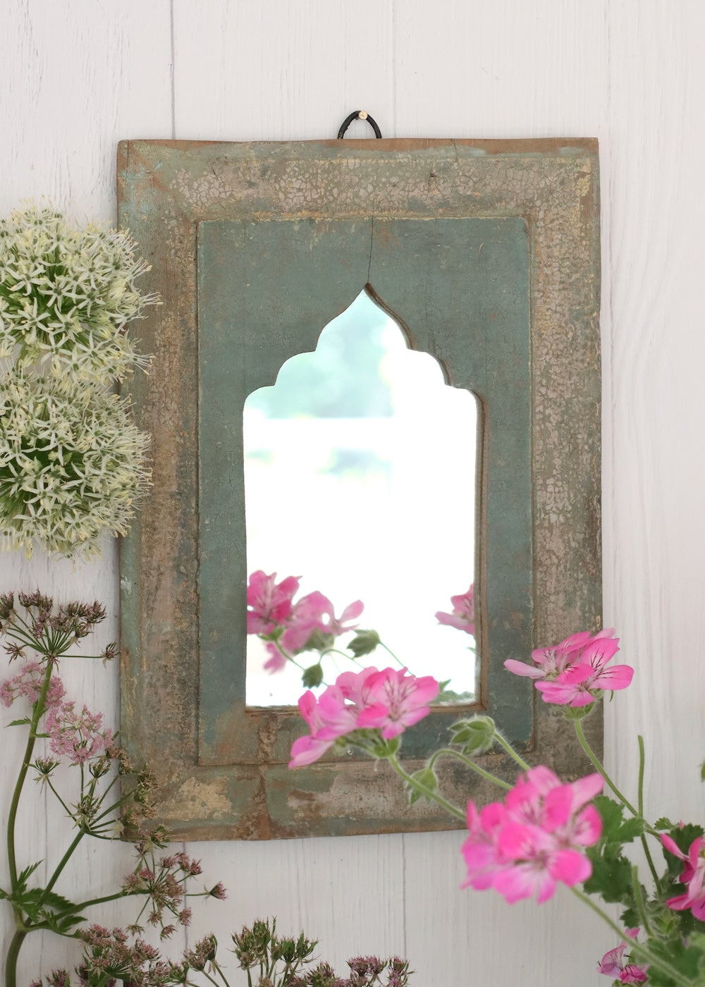 Vintage Wooden Mirror - 41