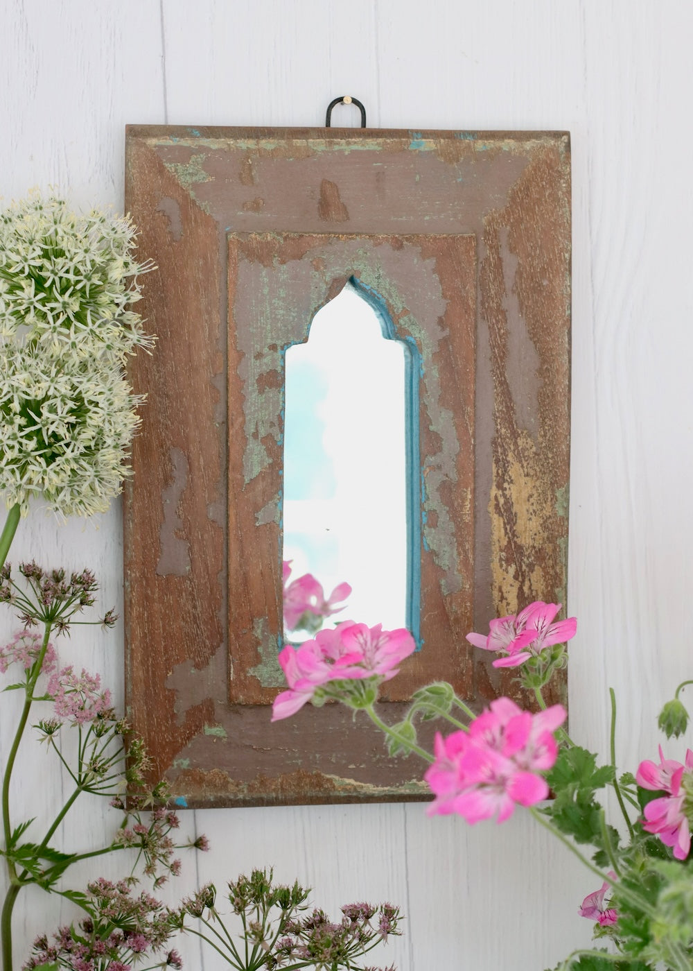 Vintage Wooden Mirror - 47