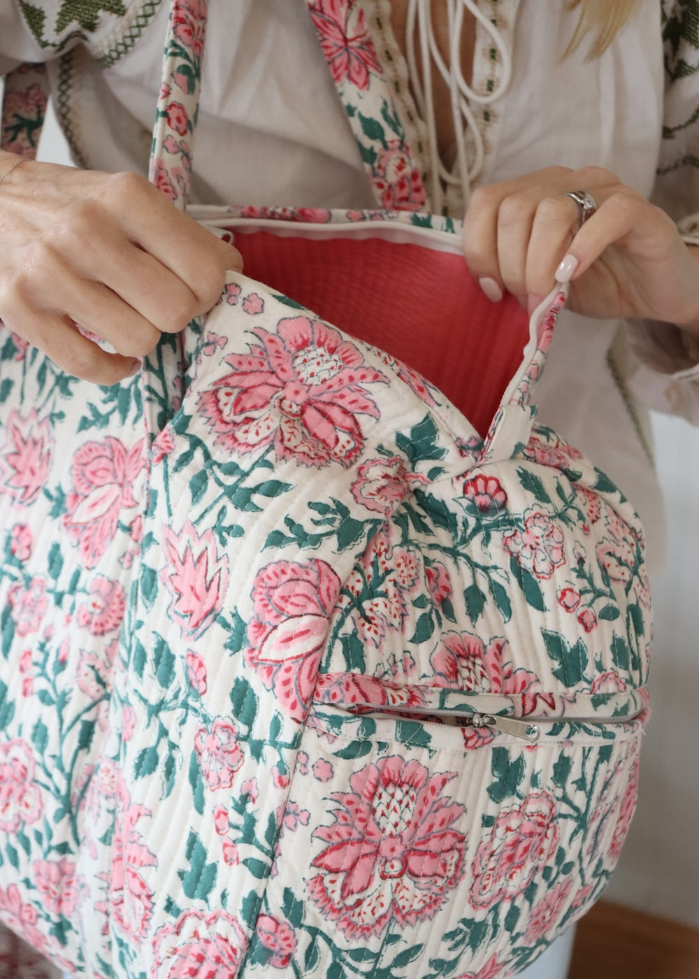 Weekend bag - Festival Flowers