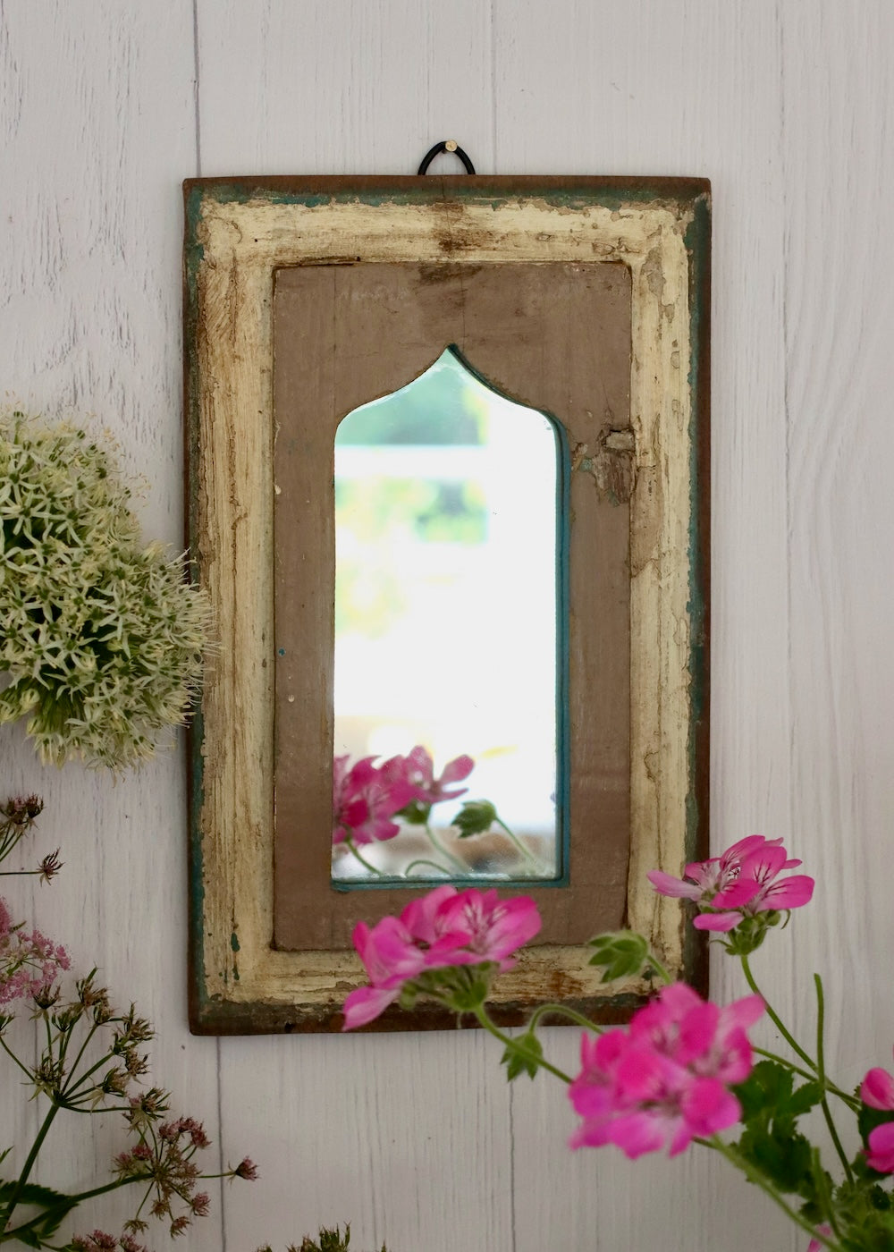 Vintage Wooden Mirror - 51