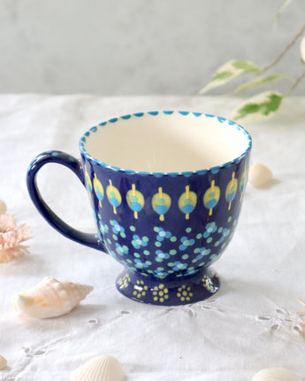 Time for Tea Cup - Midnight Blue 2