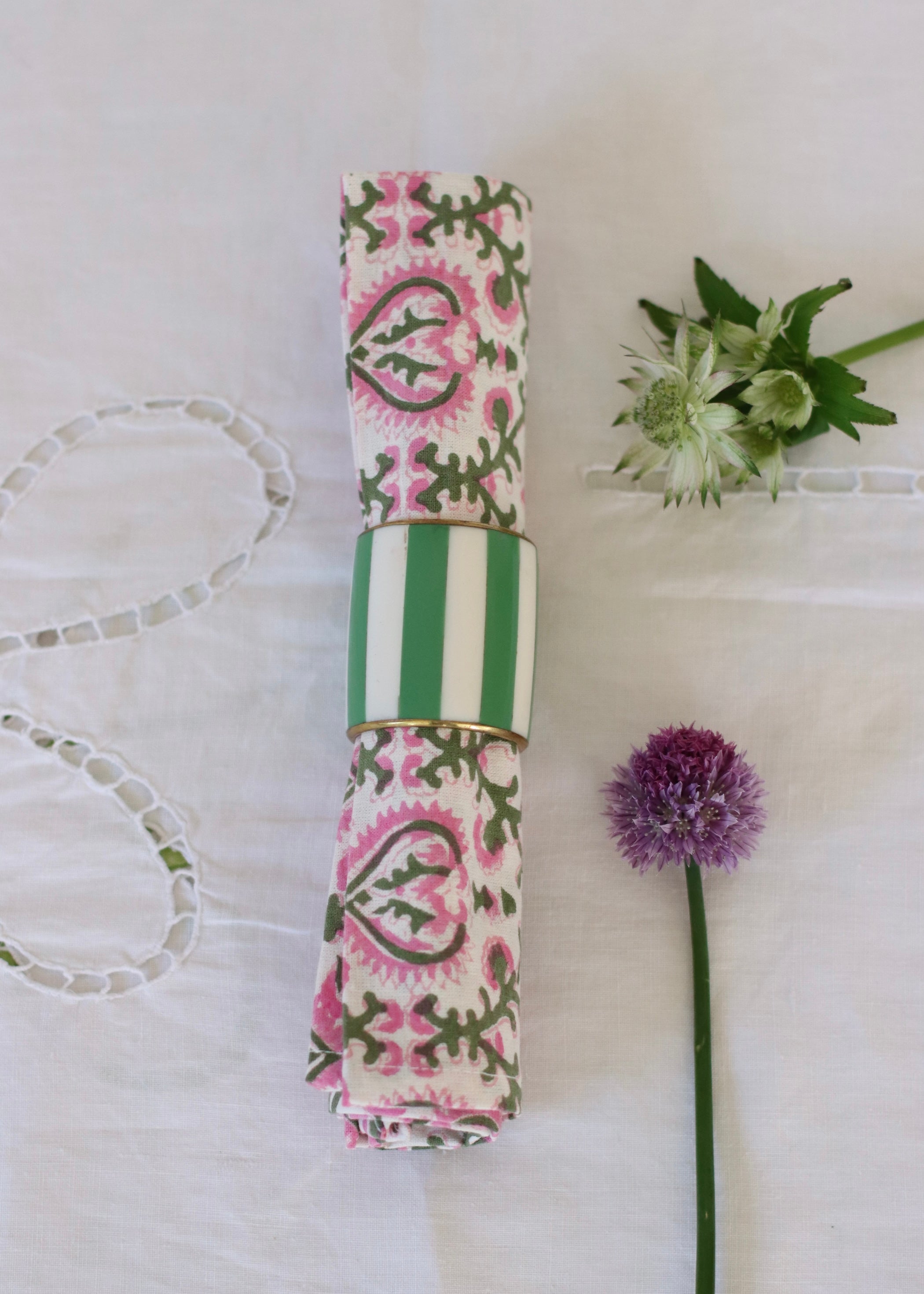 Napkin Ring Apple Green