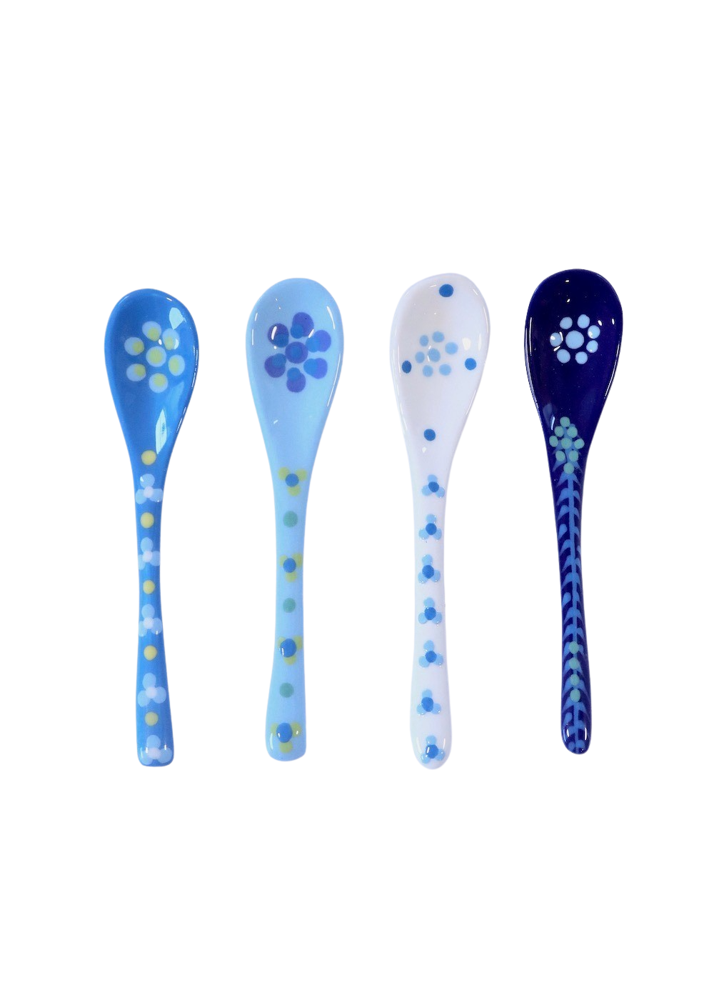 Ceramic Spoons - Blues