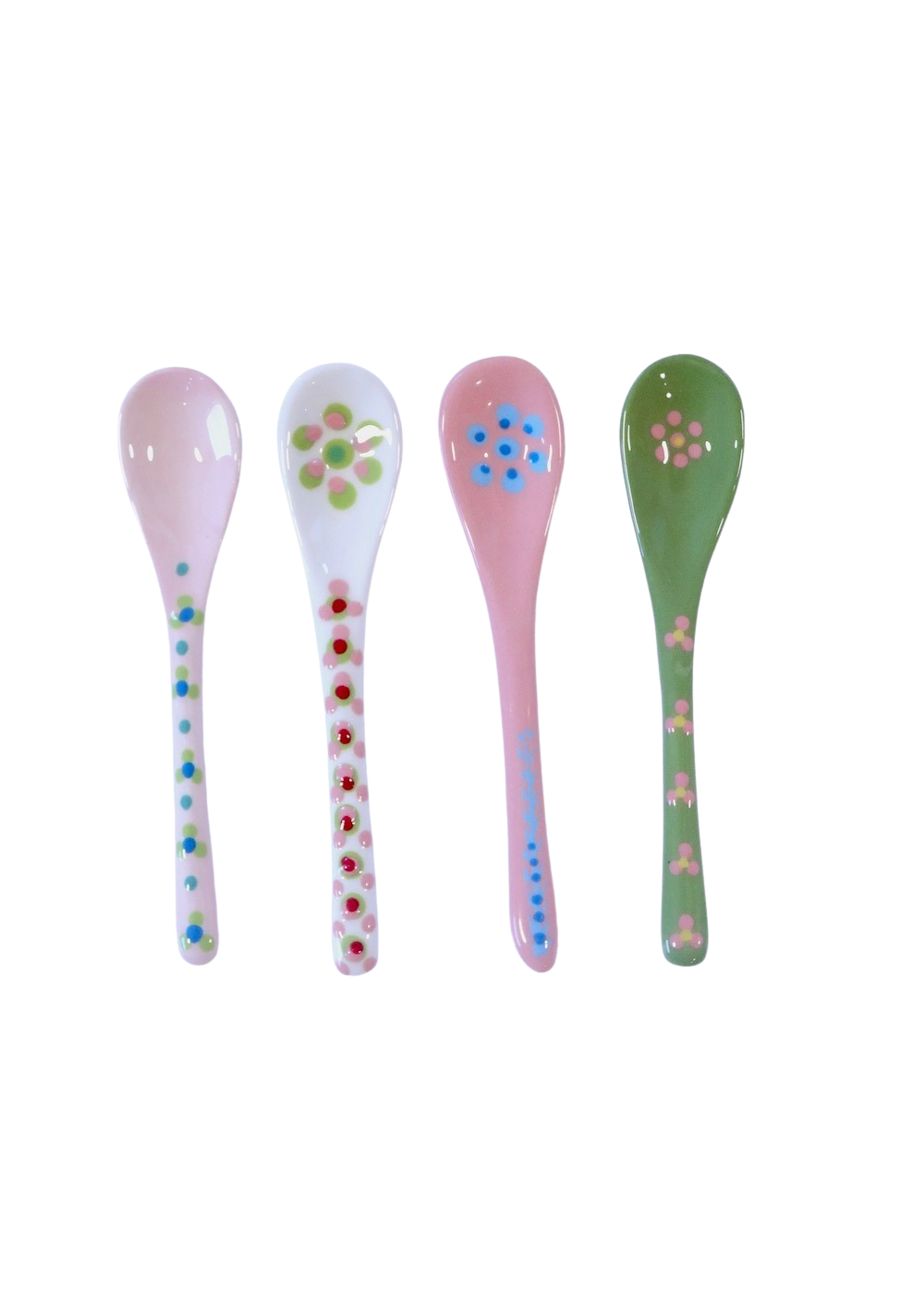 Ceramic Spoons - Pinks