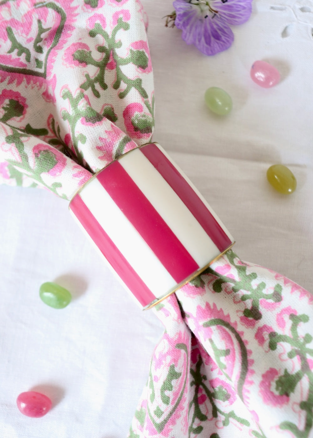 Napkin Ring Claret