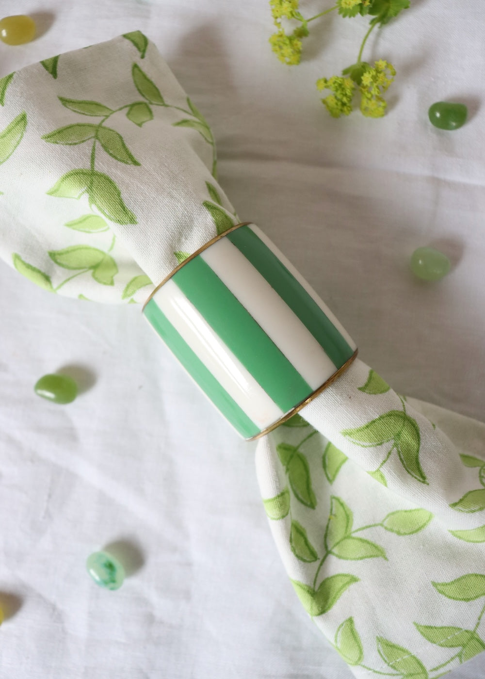 Napkin Ring Apple Green