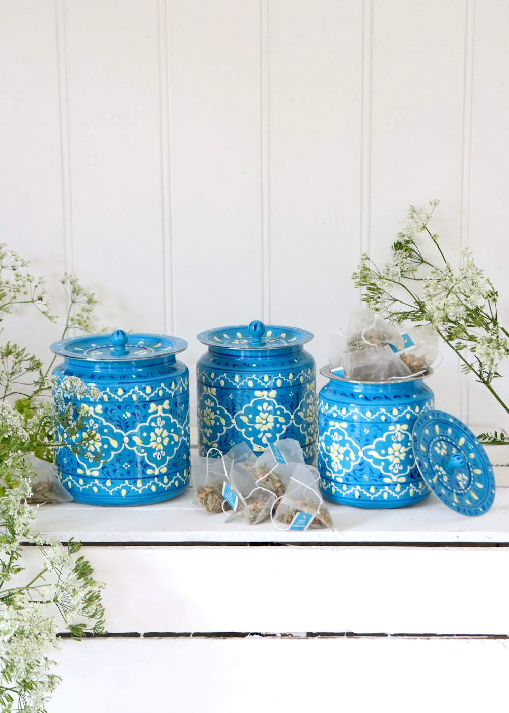 Storage Jars - Blue