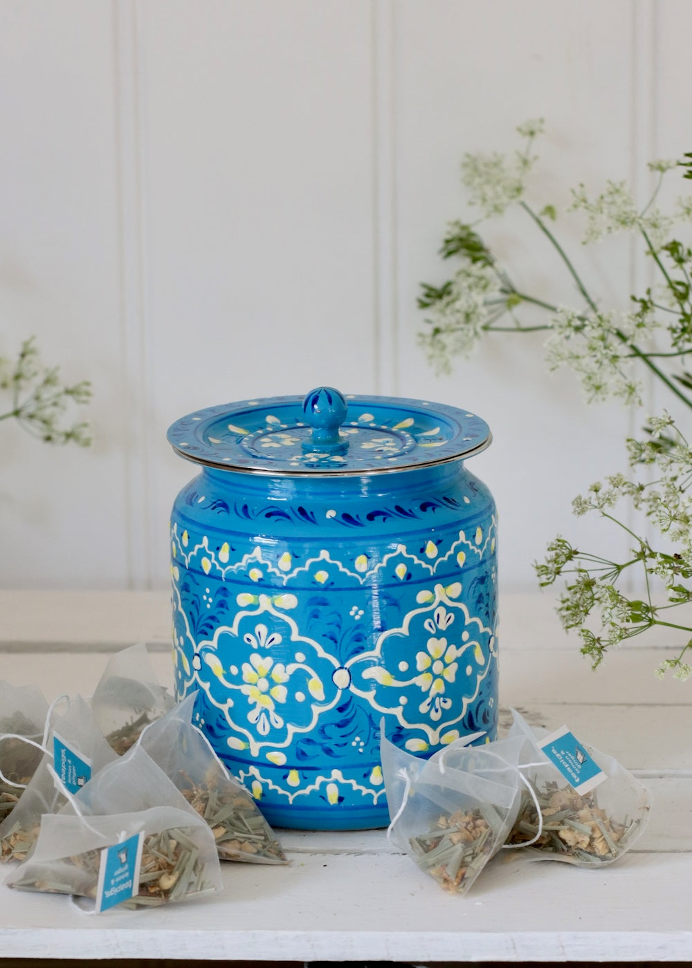 Storage Jars - Blue