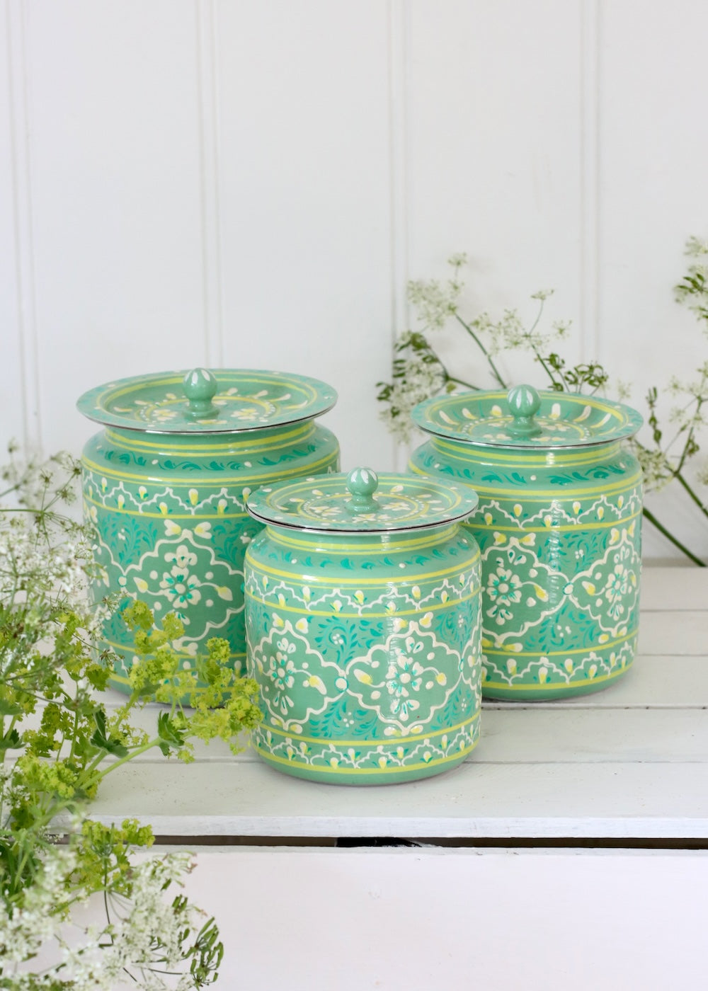 Storage Jars - Green