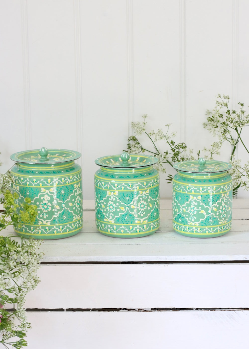 Storage Jars - Green