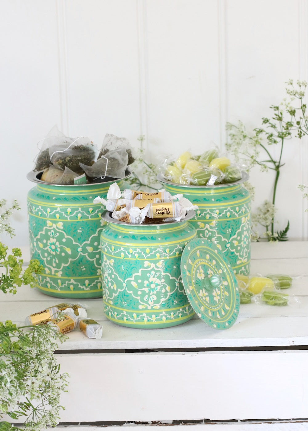 Storage Jars - Green