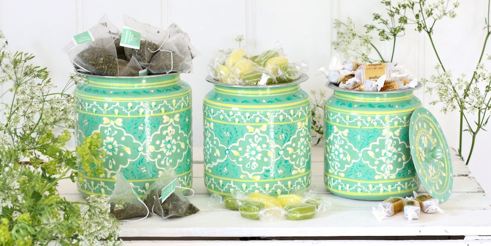 Storage Jars - Green