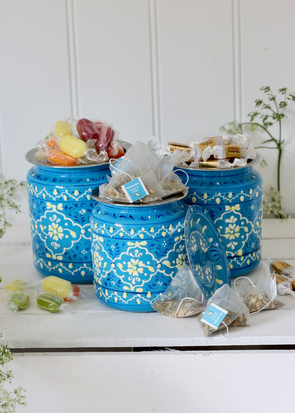 Storage Jars - Blue