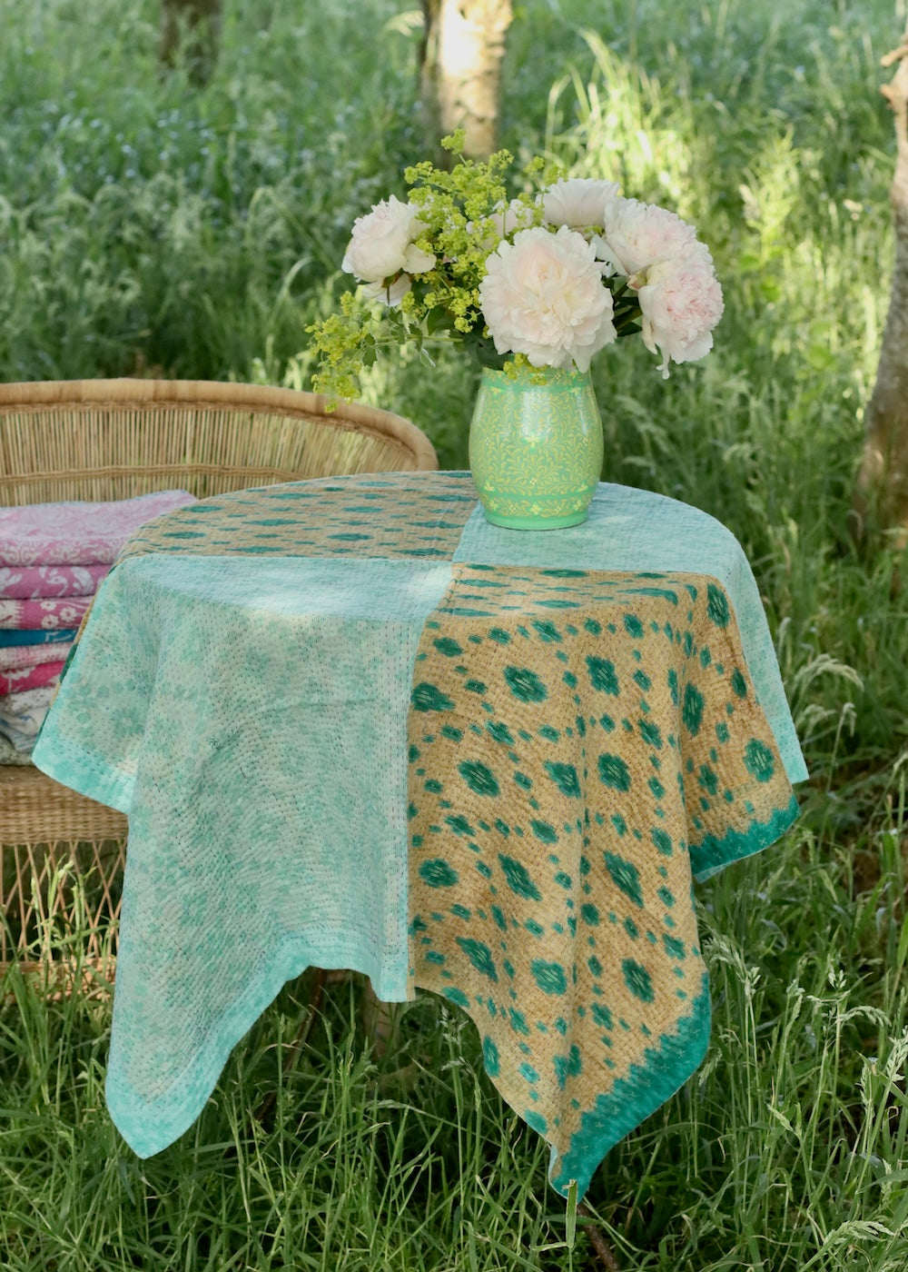 Little Kantha Throw - 290